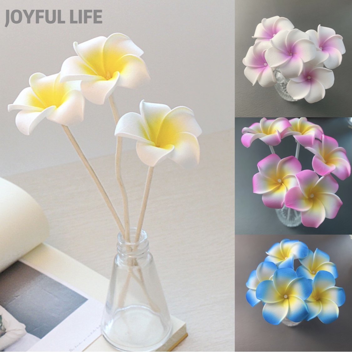 小清新白色鸡蛋花北欧风格桌面客厅摆设轻奢礼物无火香薰配件,洗护清洁剂/卫生巾/纸/香薰,香薰香料,淘宝优惠券,粉丝福利购,淘宝优惠卷