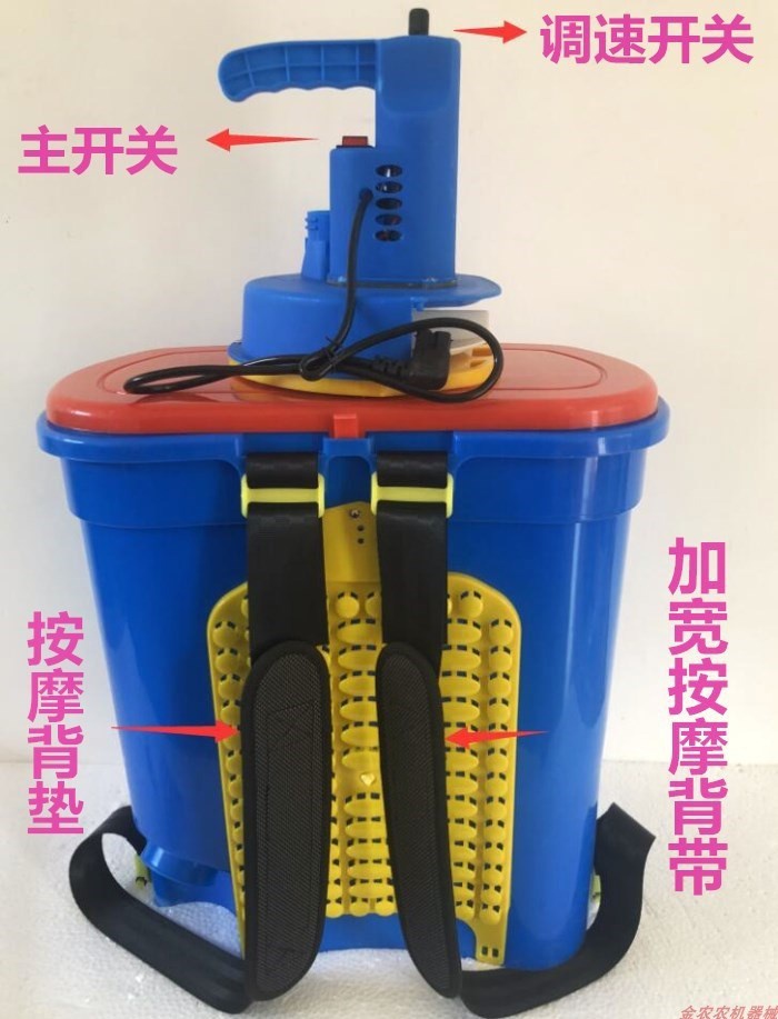 肥料撒器全自动机电锂泼施肥肥麦子土新型L硬动电后背农具草种农.