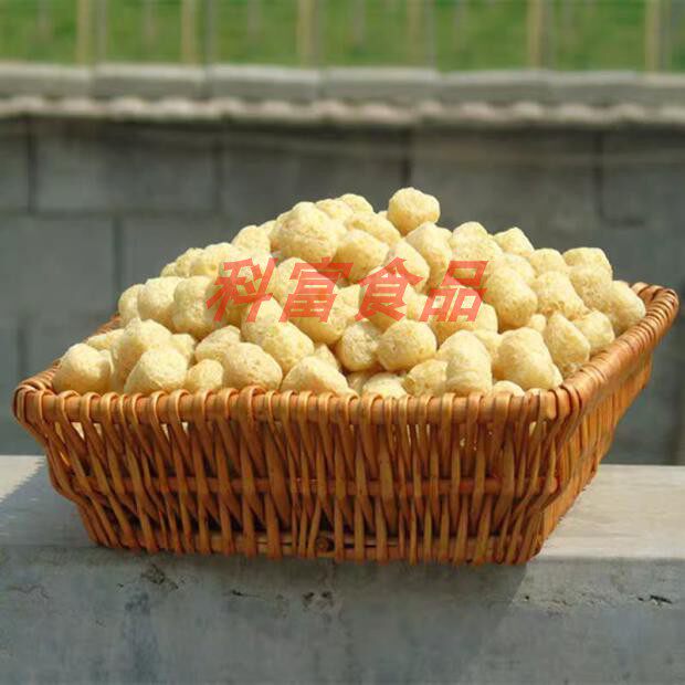 大豆拉丝蛋白球 素肉球状水饺包子馅肠类牛肉丸狮子头 商用 包邮