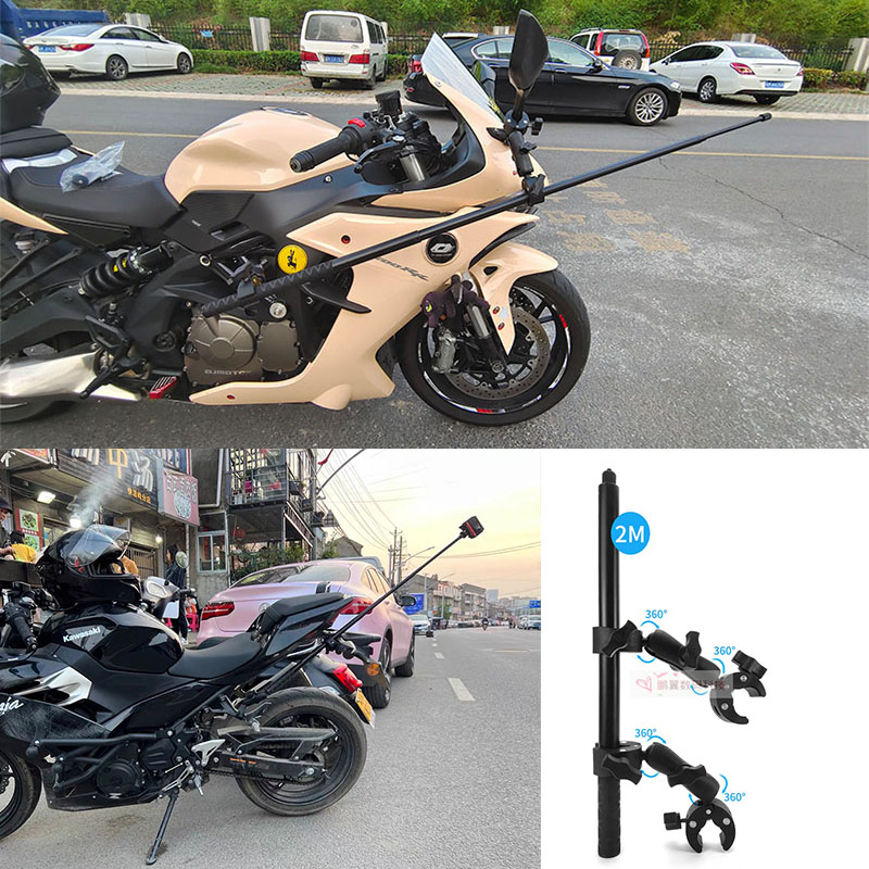 360onex2第三人称拍摄隐形自拍杆