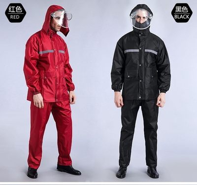 raincoat electric motorcycle thickening reflectors Rain pant