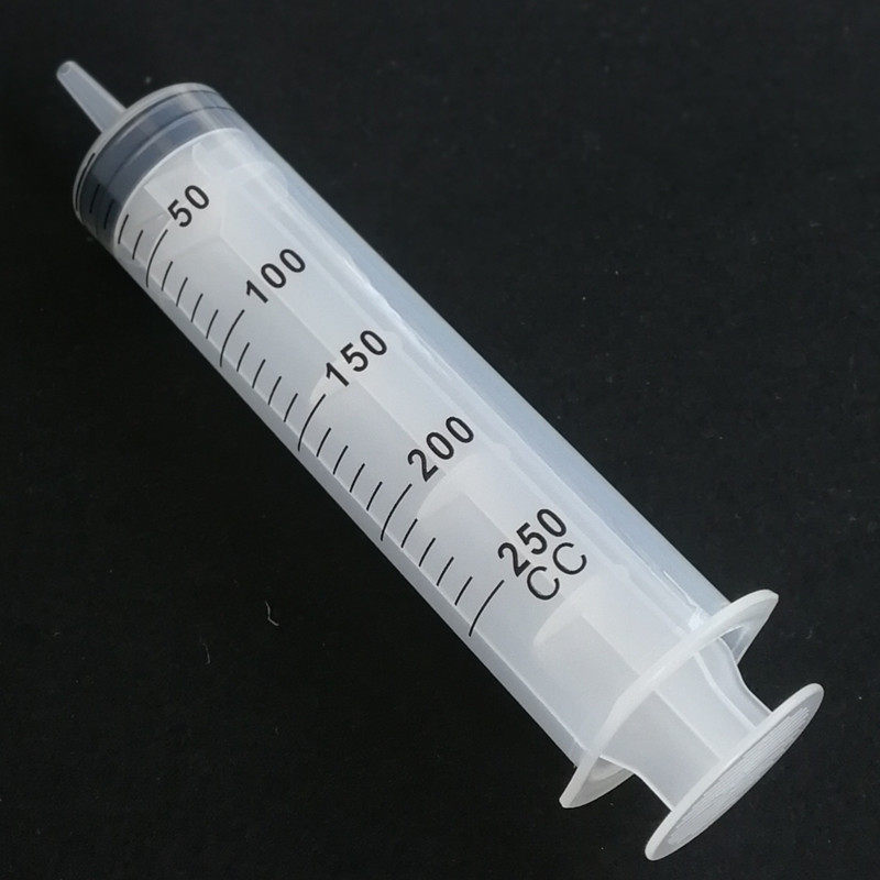 塑料针筒灌肠器具大号大容量60/100/150/200ml注射喂食抽水配软管