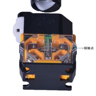 LA38 20X3自复 自锁旋钮开关 2档3挡旋钮选择转换短柄开关 11X2
