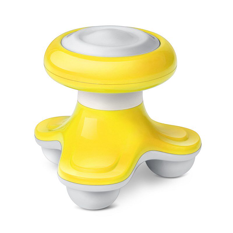水波浪迷你三角按摩器颈椎头部家用电动震动小型多功能全身按摩仪