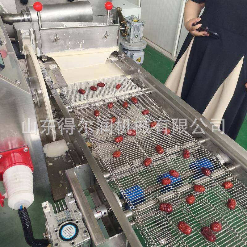 新疆巴旦木巧克力涂层机 核桃涂层冷却生产线 来厂试机 现货齐全,清洗/食品/商业设备,休闲食品加工设备,淘宝优惠券,粉丝福利购,淘宝优惠卷