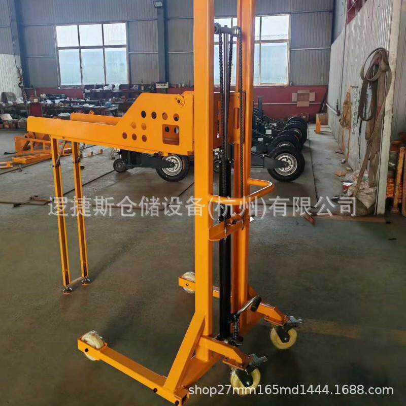 手动液压堆高车仓库装卸货升降搬运模块堆垛车步行式便携式堆高车