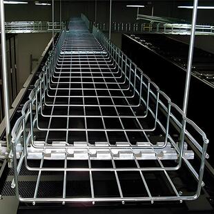 304不锈钢网格桥架线槽 机械设备机房开放式镀锌走线桥架布线网槽
