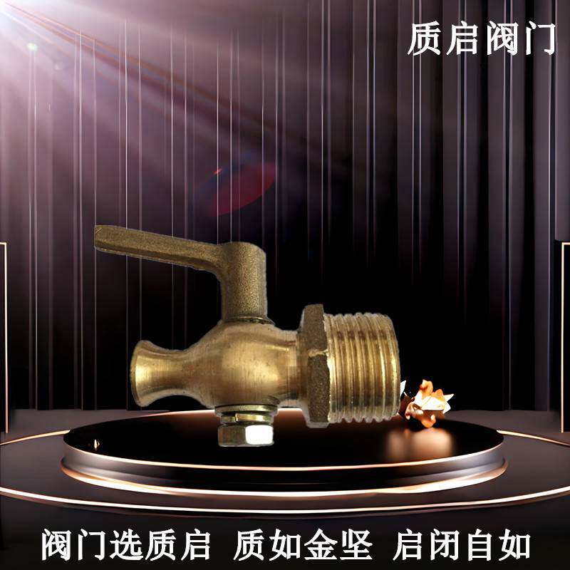 铜平头排污阀球阀自来水管阀门通用开关内丝内螺纹黄铜前置过滤器