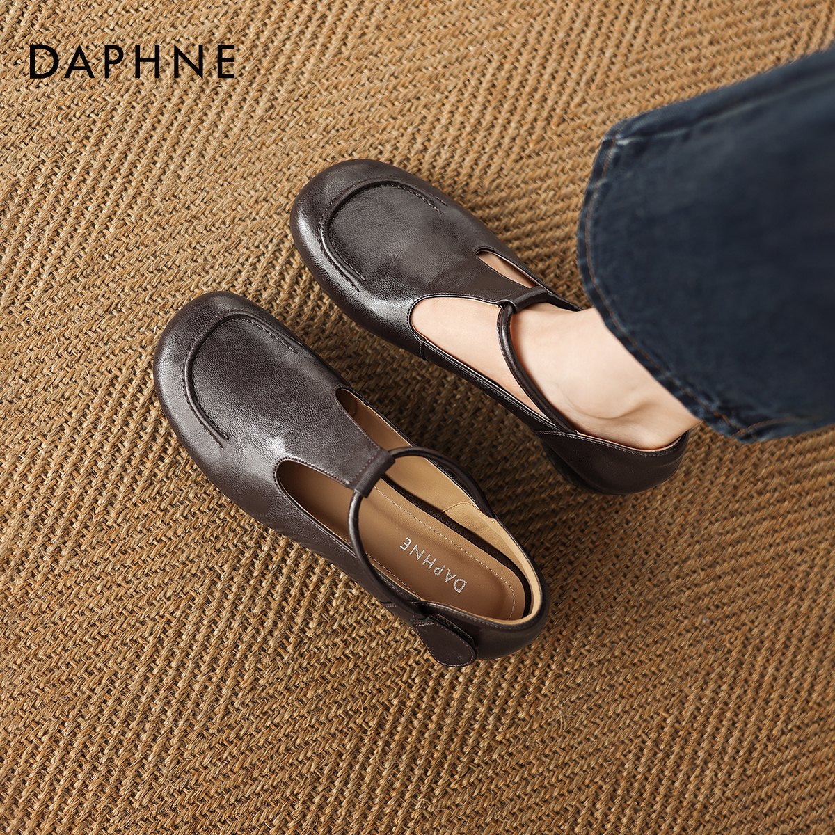 复古玛丽珍鞋，优雅绊带温柔鞋型