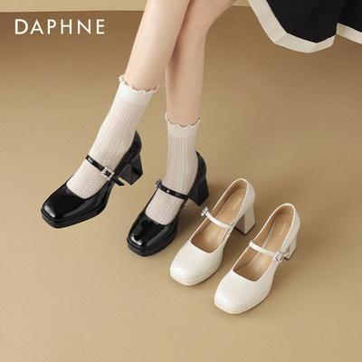 Daphne单鞋黑色学院风jk