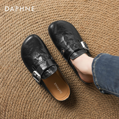 懒人一脚蹬勃肯鞋半拖凉鞋