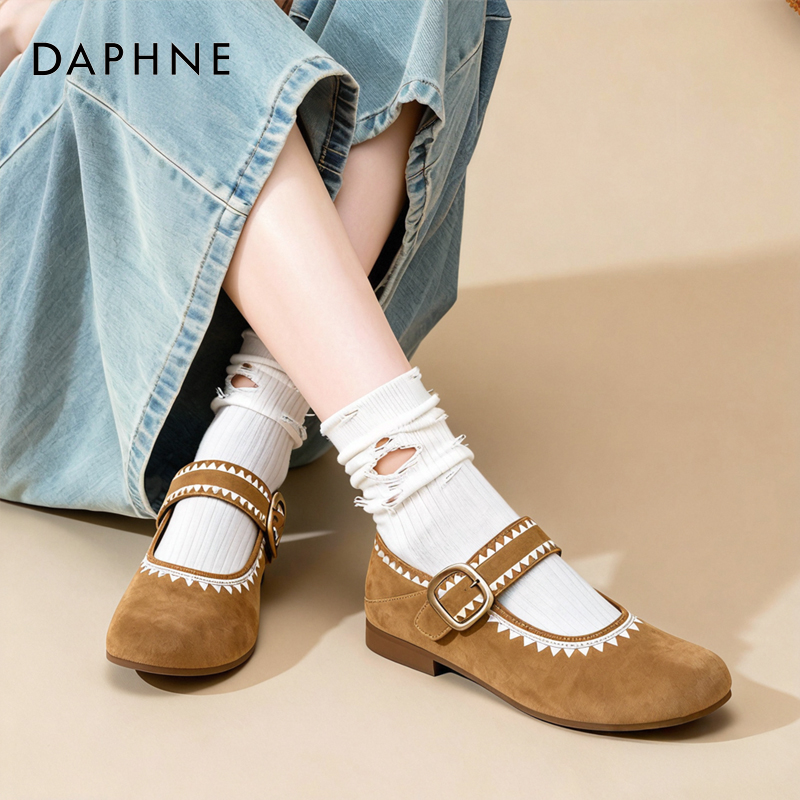 达芙妮芭蕾勃肯鞋女开春单鞋