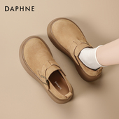 达芙妮厚底勃肯鞋 单鞋 女外穿2026新款 懒人全包软底小个子增高春季