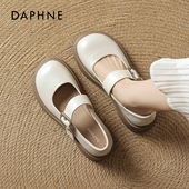 小皮鞋 女配裙子2026新款 jk鞋 达芙妮玛丽珍女鞋 子软底厚底单鞋 女夏