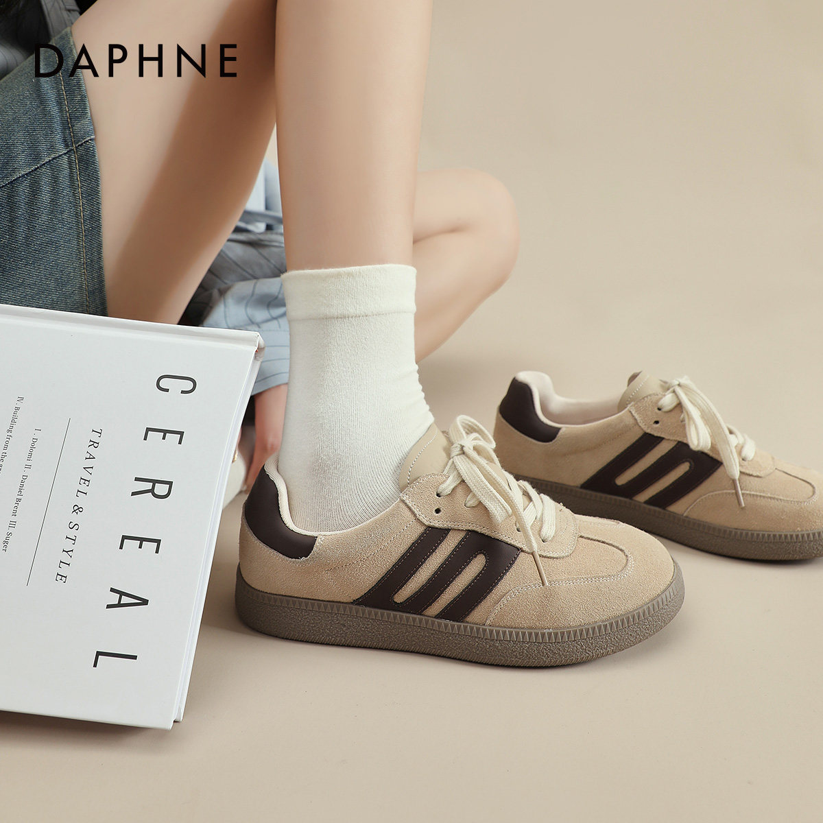 达芙妮德训鞋老爹鞋百搭休闲板鞋