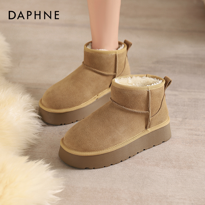 达芙妮雪地靴女款2025新款