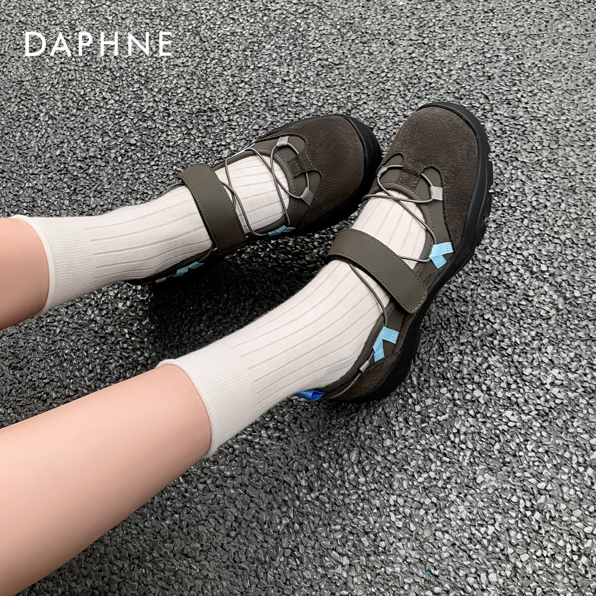 达芙妮芭蕾厚底运动玛丽珍女鞋