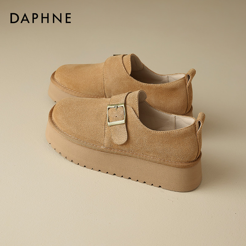 达芙妮厚底勃肯鞋女款2026春季新款一脚蹬外穿孕妇鞋通勤全包单鞋,女鞋,勃肯鞋/软木鞋,淘宝优惠券,粉丝福利购,淘宝优惠卷