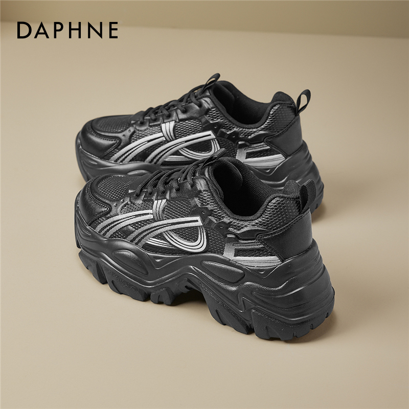 达芙妮厚底老爹鞋女百搭