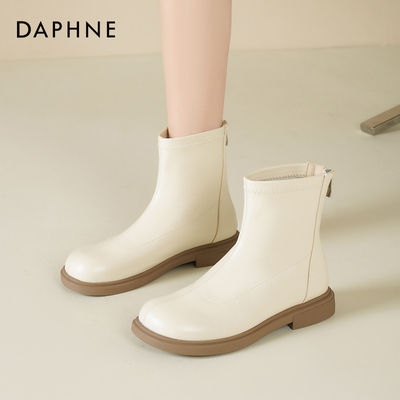 达芙妮短靴子女2025秋冬新款