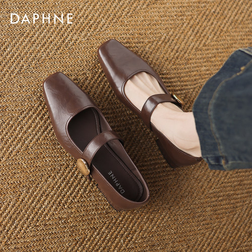 法式复古玛丽珍单鞋春秋小皮鞋