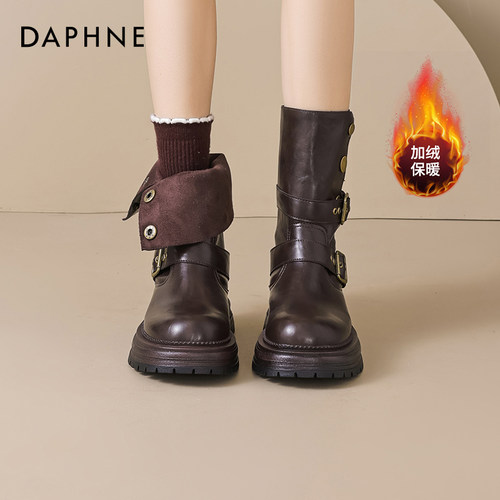 美拉德西部小短靴骑士靴