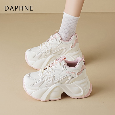达芙妮女款显脚小增高老爹鞋女款