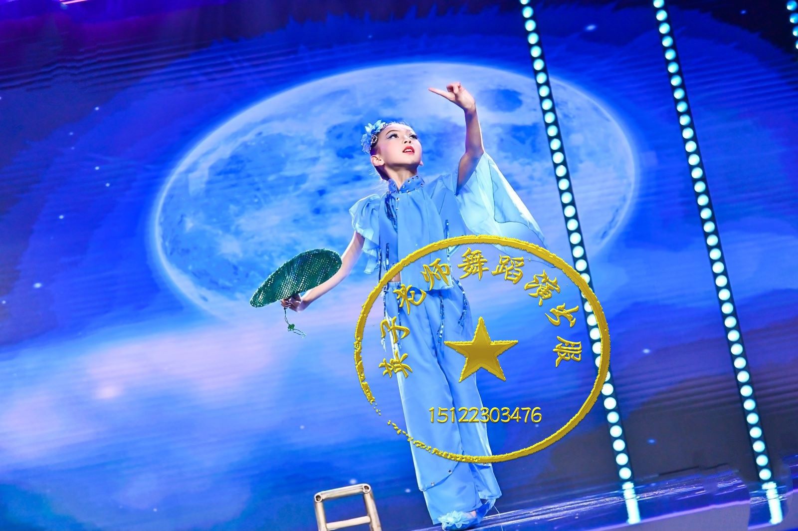 元旦新款小兰花奖马马嘟嘟骑古典舞演出服中国风独舞民族童忆音乐