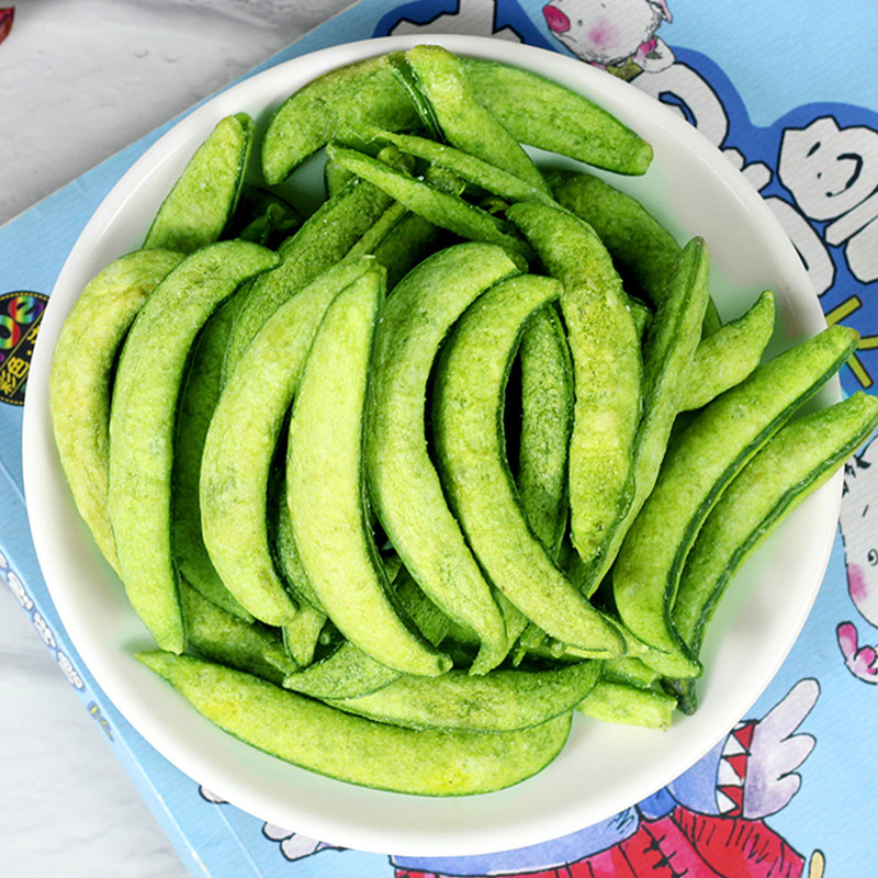 唐妖甜豌豆脆片50g孕妇儿童健康零食果蔬脆干即食脱水果蔬菜果干