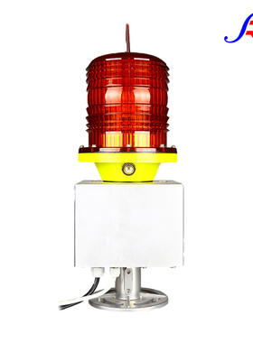 GZ-3B红色中光强led航空障碍灯楼顶烟囱铁塔灯塔风力发电闪光灯