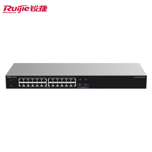 Ruijie锐捷睿易易光网管光接入交换机（ONU）RG-NBF3000E-24GT2MS 24口千兆接入+2口1G/2.5G分光上联