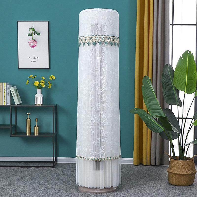 适用于海尔圆形静悦3P匹空调罩柜机KFR-72LW/06KCA83U1圆柱防尘套