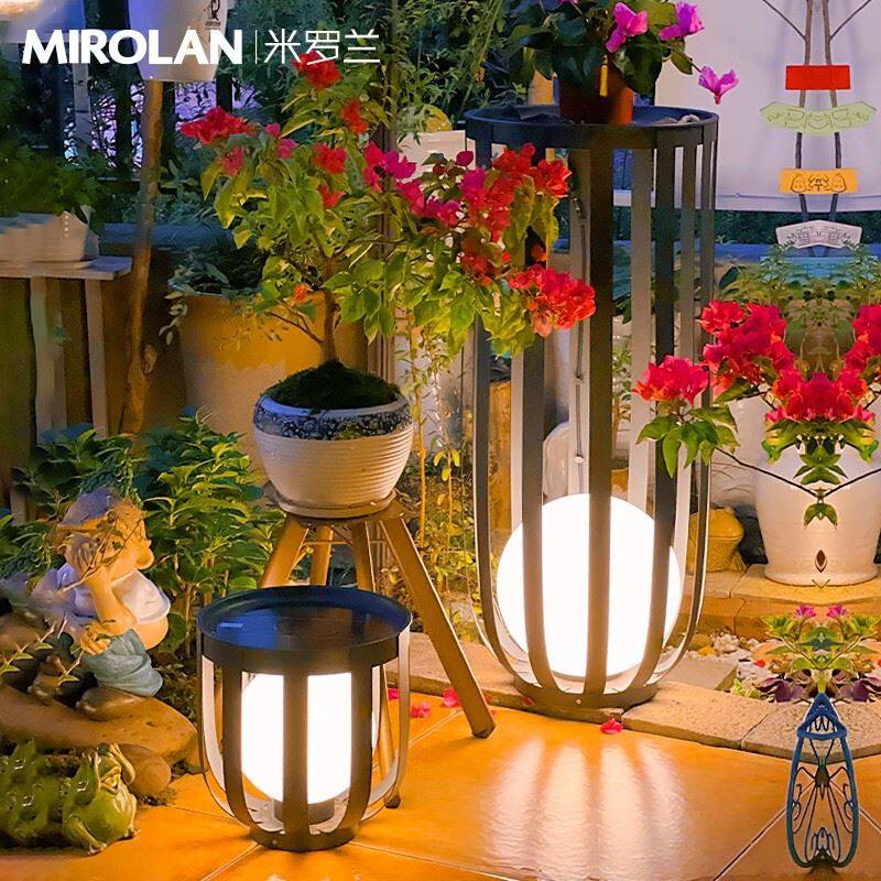 米罗兰太阳能草坪灯户外灯别墅庭院灯家用露台灯花园灯室外花架灯