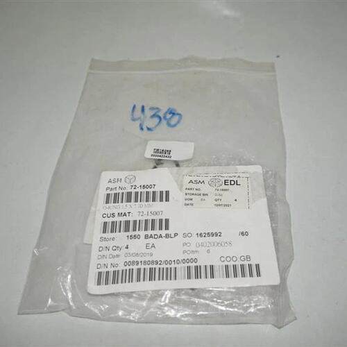 议价ASM Assembly O形环72-15007721500772 15007