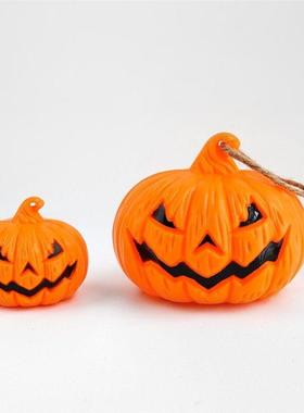 A Halloween pumpkin party decorated with LED little night li