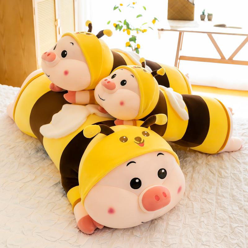 New Bee Pig Pillow Plush Toy Rag Doll Pig Doll Company Activ