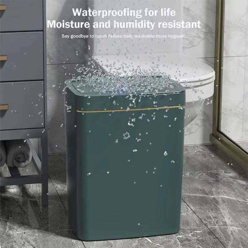 Non-contact narrow smart sensor trash can smart home 15L aut