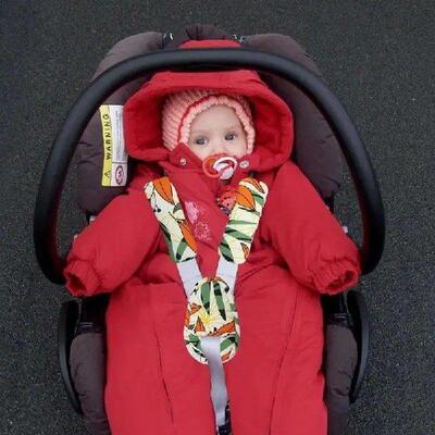 Car Seat Strap Covers For Kids Safety Belt Kids Soft Seat