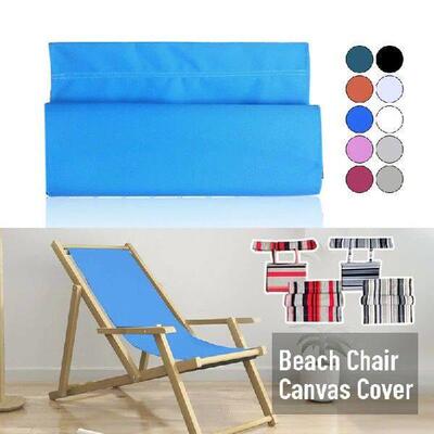Waterproof Beach Chair Canvas Seat Covers ( Without Chair )
