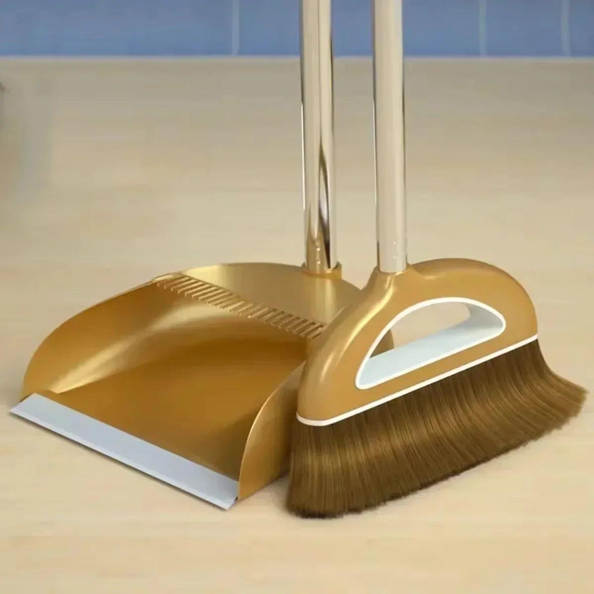Broom Dustpan Set Combination Household Brushs Magic Folding