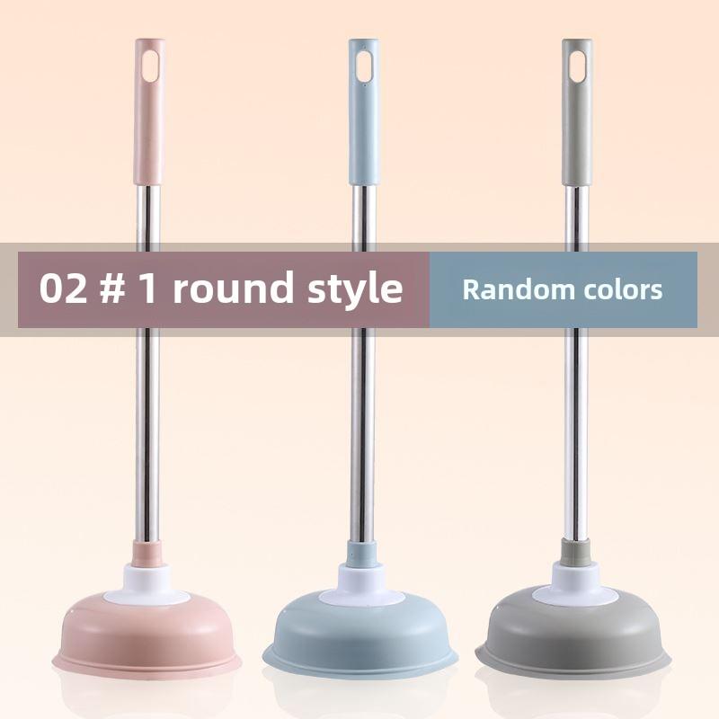 Dredge Plug Air Pump Pipe Plunger Toilet Drain Cleaner Blo