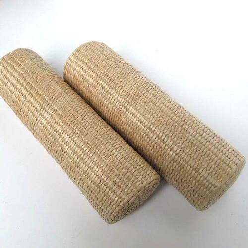 Bamboo Wife Sleeping Pillow Round Neck Pillow Straw