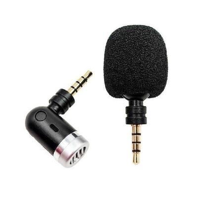Mini 3.5mm Microphone Stereo Mic For Recording Studio