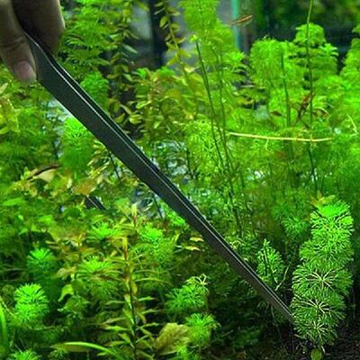 27cm Stainless Steel Aquarium Tweezers Pliers Fish Tank