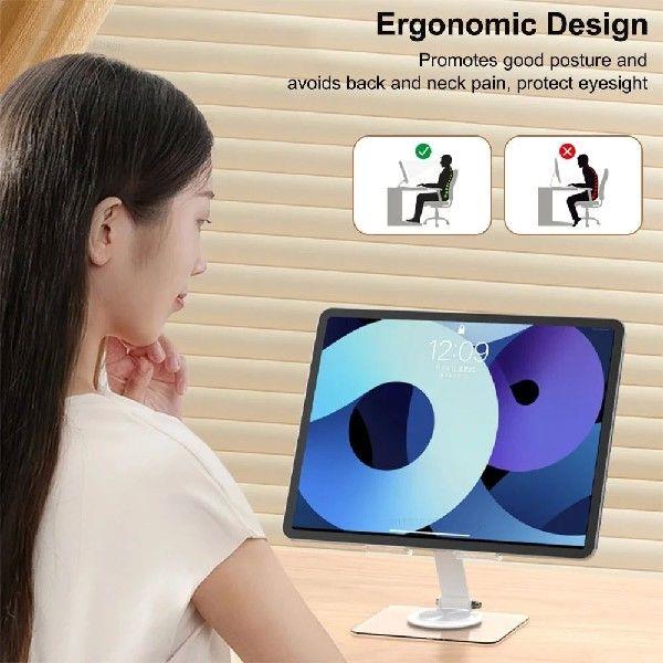 Tablet Bracket Folding Adjustable Desk Holder Acrylic