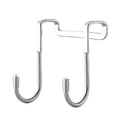 Coat Hanger 304 Stainless Steel Door Back Hook S-Shape