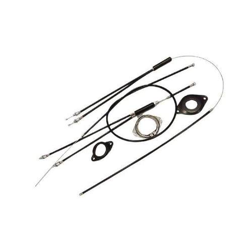 BMX Bike Gyro Brake Cable Replacement Set with Spinner