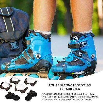 Knee Pad Elbow Pads For Roller Skates 6pcs Roller Skating
