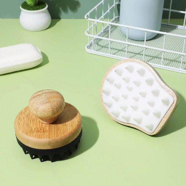 2 Pcs Scalp Massagers Hair Massager Scalp Shampoo Brush