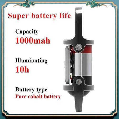 Latest 2025 Mini Torch Keychain Flashlight 3 In 1